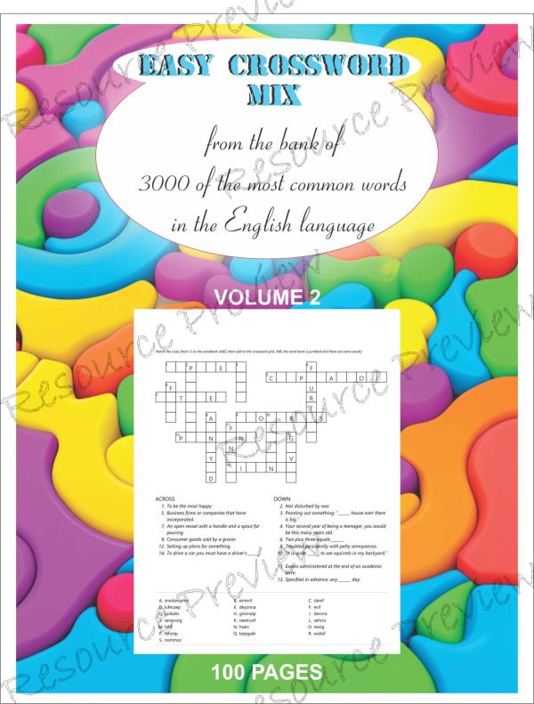 SIMPLE CROSSWORDS x 100 vol2